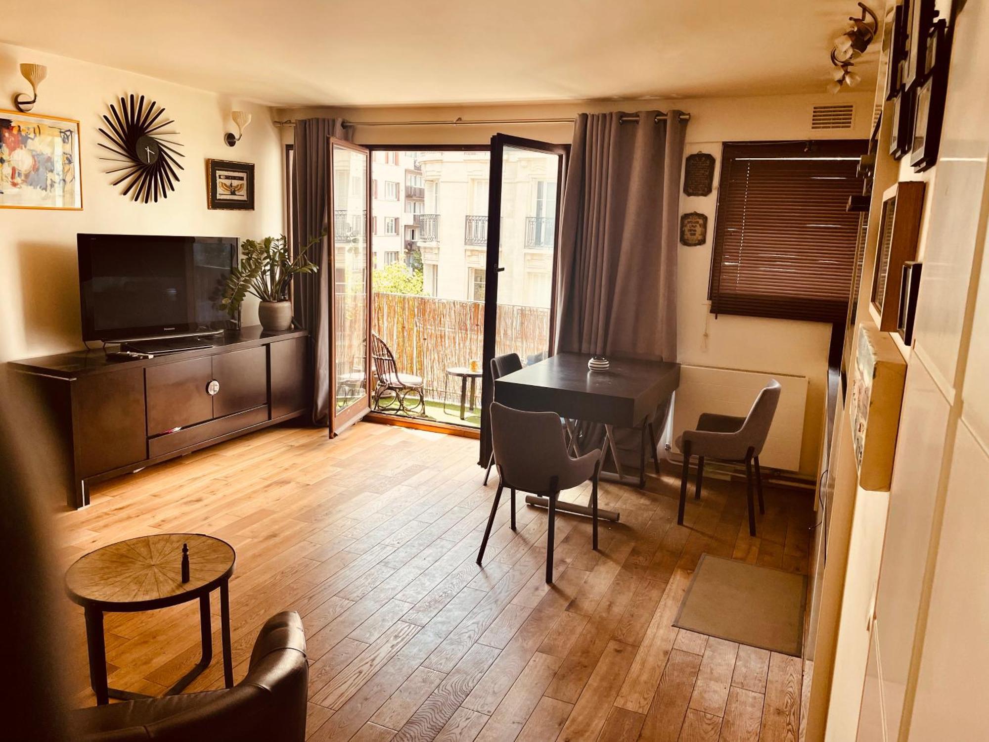 Jolie 2 Pieces Avec Balcon Paris 15 Eme公寓 外观 照片